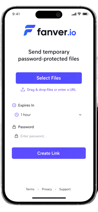 App screen